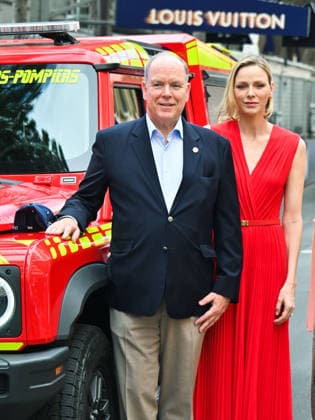 IPA85345735 - Monte Carlo, Louis Vuitton Monaco Grand Prix 2026 - Prince Albert of Monaco and Princess Charlene in the paddock  Copyright: xManuelexMangiarottix xManuelexMangiarottix 85345735
