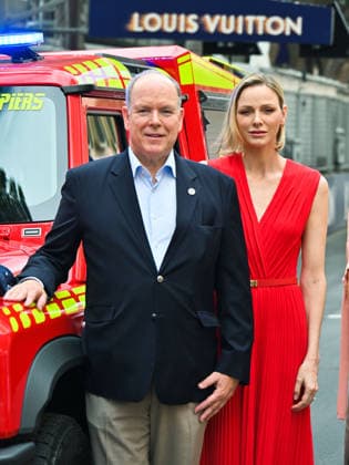 IPA85345737 - Monte Carlo, Louis Vuitton Monaco Grand Prix 2026 - Prince Albert of Monaco and Princess Charlene in the paddock  Copyright: xManuelexMangiarottix xManuelexMangiarottix 85345737