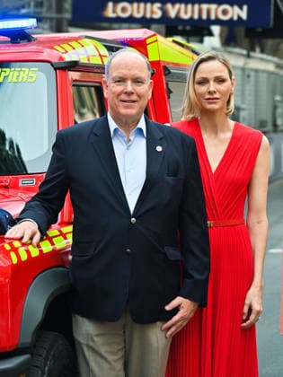 IPA85345742 - Monte Carlo, Louis Vuitton Monaco Grand Prix 2026 - Prince Albert of Monaco and Princess Charlene in the paddock  Copyright: xManuelexMangiarottix xManuelexMangiarottix 85345742