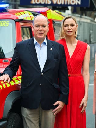 IPA85345748 - Monte Carlo, Louis Vuitton Monaco Grand Prix 2026 - Prince Albert of Monaco and Princess Charlene in the paddock  Copyright: xManuelexMangiarottix xManuelexMangiarottix 85345748