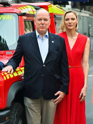 IPA85345751 - Monte Carlo, Louis Vuitton Monaco Grand Prix 2026 - Prince Albert of Monaco and Princess Charlene in the paddock  Copyright: xManuelexMangiarottix xManuelexMangiarottix 85345751
