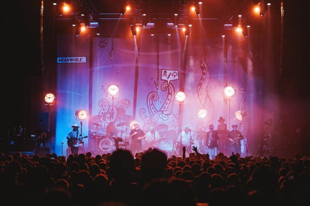 Fat Freddy™s Drop live in Copenhagen, Denmark Copenhagen, Denmark. 04th, June 2026. The New Zealand band Fat Freddy™s Drop performs a live concert at Poolen in Copenhagen. Here singer and musician Dallas Tamaira is seen live on stage. Denmark, Copenhagen  Copyright: xGonzalesxPhoto ChristianxHjorthx