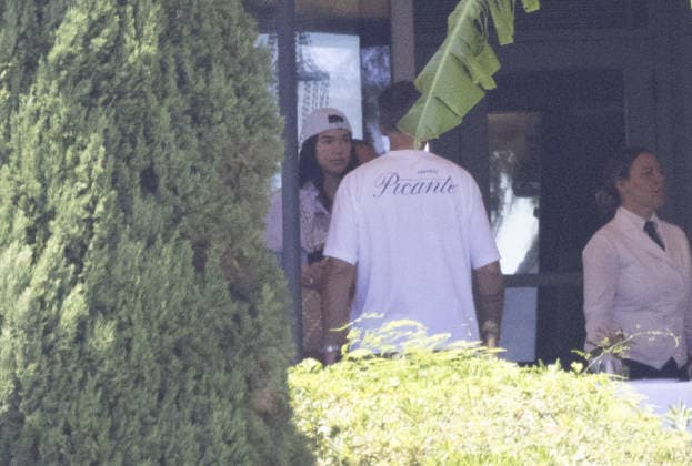 Dua Lipa and Callum Turner wedding 04 06 2026 Newlyweds Dua Lipa and Callum Turner pictured at their luxury hotel.  Copyright: xAndrewxStyczynskix NINTCHDBPICT001085953875