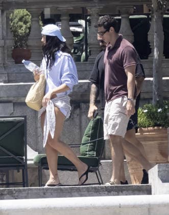 Dua Lipa and Callum Turner wedding 04 06 2026 Newlyweds Dua Lipa and Callum Turner pictured at their luxury hotel.  Copyright: xAndrewxStyczynskix NINTCHDBPICT001085953972