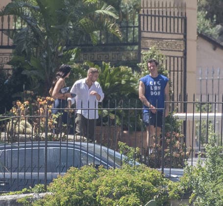 Dua Lipa and Callum Turner wedding 04 06 2026 Newlyweds Dua Lipa and Callum Turner pictured at their luxury hotel.  Copyright: xAndrewxStyczynskix NINTCHDBPICT001085962446