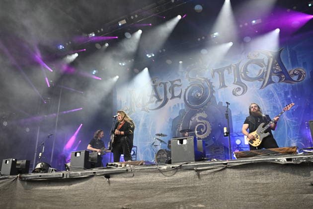 SÖLVESBORG, SVERIGE 20260605 Majestica, Sverige, spelar pa Sweden stage pa fredagen. Sweden Rock Festival utanför Sölvesborg. SÖLVESBORG SVERIGE x10080x *** SÖLVESBORG, SWEDEN 20260605 Majestica, Sweden, plays on Sweden stage on Friday Sweden Rock Festival outside Sölvesborg SÖLVESBORG SWEDEN x10080x  Copyright: xFredrikxSandberg TTx SWEDEN ROCK FESTIVAL 2026 n_JSWQfcKZY