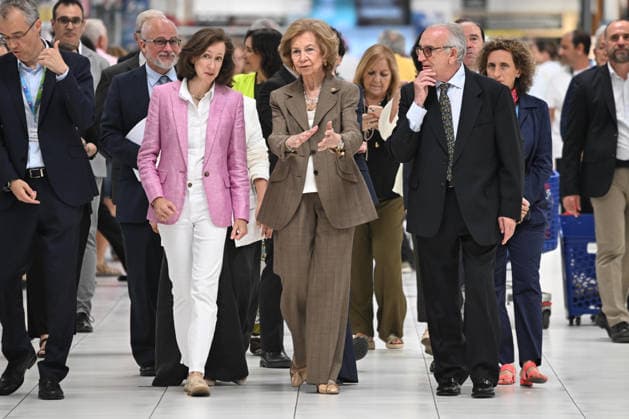 Queen Sofia visits one of the donation points on the occasion of the beginning of the Spring Collection of the Spanish Federation of Food Banks Queen Sofia visits one of the donation points on the occasion of the beginning of the Spring Collection of the Spanish Federation of Food Banks, on June 5, 2026, in Madrid Spain REINA SOFIA SOLIDARITY FOOD BANK JUNE 5, 2026 José Madrid Madrid Madrid Spain  Copyright: xJosÃ xOlivax 7573020
