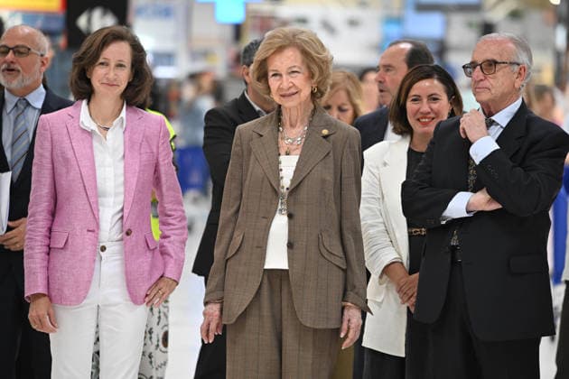 Queen Sofia visits one of the donation points on the occasion of the beginning of the Spring Collection of the Spanish Federation of Food Banks Queen Sofia visits one of the donation points on the occasion of the beginning of the Spring Collection of the Spanish Federation of Food Banks, on June 5, 2026, in Madrid Spain REINA SOFIA SOLIDARITY FOOD BANK JUNE 5, 2026 José Madrid Madrid Madrid Spain  Copyright: xJosÃ xOlivax 7573024