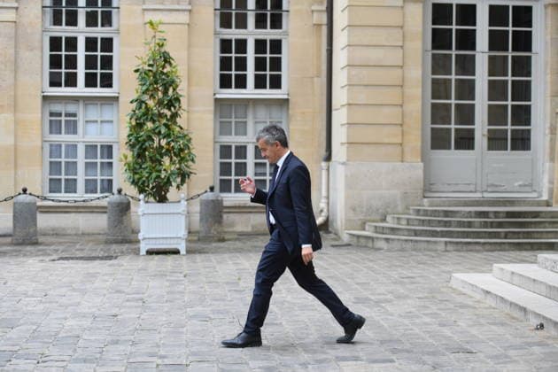 Nunez And Darmanin Leave Matignon Following Lyhanna Case Developments - Paris Justice Minister Gerald Darmanin after meeting between France s Prime Minister Sebastien Lecornu interior and Justice Ministers after a search teams found the body of a child believed to be Lyhanna, an 11-year-old schoolgirl missing since May 29, 2026, at Matignon in Paris, on June 5, 2026. France s Justice Minister Gerald Darmanin has summoned all public prosecutors general to a working meeting at the Chancellery on June 8, 2026 morning, announced the justice minister’s entourage today, shortly after he arrived at the prime minister’s office to discuss the judicial failings in the Lyhanna case. Photo by Florian Poitout ABACAPRESS.COM Paris Ile-de-France France  Copyright: xPoitoutxFlorian ABACAx