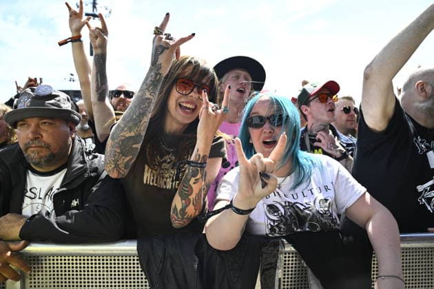 SÖLVESBORG, SWEDEN 20260605 Korslagda, Sweden, plays on the Festival stage on Friday Sweden Rock Festival outside Sölvesborg SÖLVESBORG SWEDEN x10080x  Copyright: xFredrikxSandberg TTx SWEDEN ROCK FESTIVAL 2026 APNVK-67na0