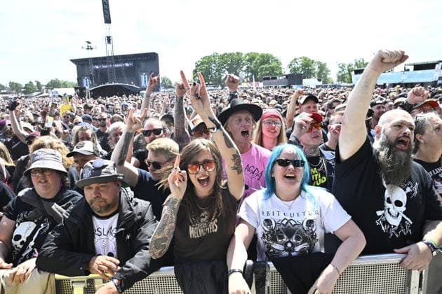 SÖLVESBORG, SWEDEN 20260605 Korslagda, Sweden, plays on the Festival stage on Friday Sweden Rock Festival outside Sölvesborg SÖLVESBORG SWEDEN x10080x  Copyright: xFredrikxSandberg TTx SWEDEN ROCK FESTIVAL 2026 7gix1rEPGww