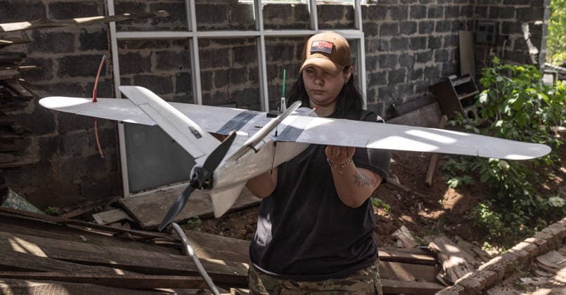 Ukrainian drone unit in Donetsk Oblast DONETSK OBLAST, UKRAINE - JUNE 5: A Ukrainian soldier prepares a reconnaissance drone in the Donetsk Oblast, Ukraine, 5 June 2026 Diego Herrera Carcedo Anadolu Donetsk Ukraine. Editorial use only. Please get in touch for any other usage.  Copyright: x2026xAnadoluxDiegoxHerreraxCarcedox