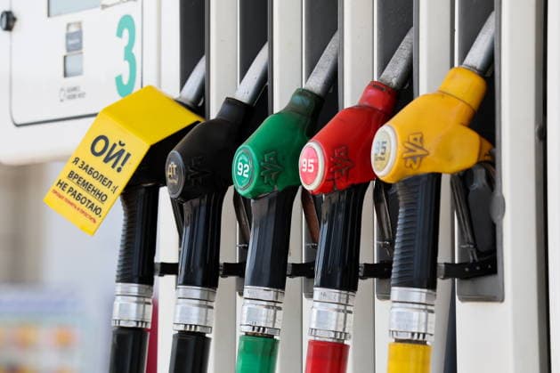 RUSSIA, SIMFEROPOL - JUNE 5, 2026: Fuel pumps at an ATAN petrol station. Crimea Head Aksyonov announced that rationing measures will be introduced to limit petrol purchases for the next several days. Sergei Malgavko TASS  93398222