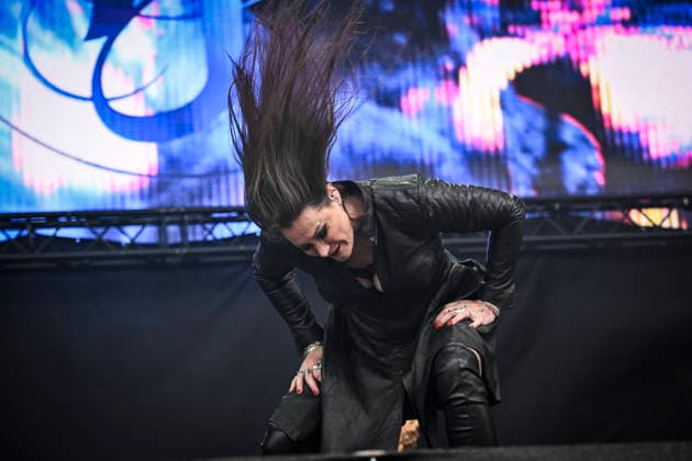 SÖLVESBORG, SVERIGE 20260605 Floor Jansen spelar pa under Sweden Rock Festival utanför Sölvesborg pa fredagen. SÖLVESBORG SVERIGE x10080x *** SÖLVESBORG, SWEDEN 20260605 Floor Jansen plays at the Sweden Rock Festival outside Sölvesborg on Friday SÖLVESBORG SWEDEN x10080x  Copyright: xFredrikxSandberg TTx SWEDEN ROCK FESTIVAL 2026 BzRDO058mFM