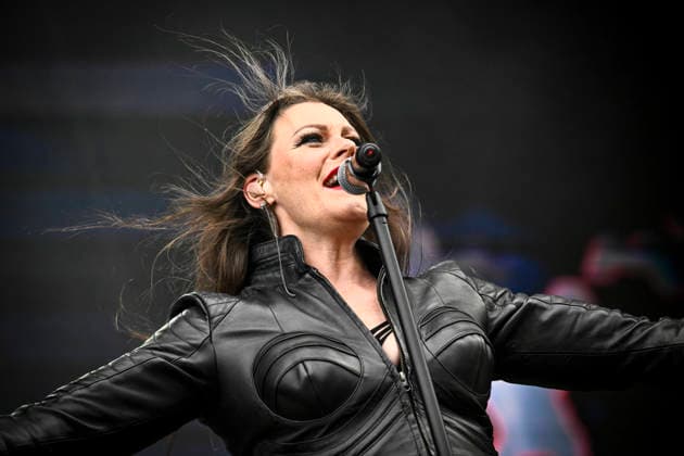 SÖLVESBORG, SVERIGE 20260605 Floor Jansen spelar pa under Sweden Rock Festival utanför Sölvesborg pa fredagen. SÖLVESBORG SVERIGE x10080x *** SÖLVESBORG, SWEDEN 20260605 Floor Jansen plays at the Sweden Rock Festival outside Sölvesborg on Friday SÖLVESBORG SWEDEN x10080x  Copyright: xFredrikxSandberg TTx SWEDEN ROCK FESTIVAL 2026 TuEQZf3c8Ao