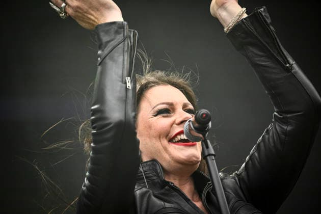 SÖLVESBORG, SVERIGE 20260605 Floor Jansen spelar pa under Sweden Rock Festival utanför Sölvesborg pa fredagen. SÖLVESBORG SVERIGE x10080x *** SÖLVESBORG, SWEDEN 20260605 Floor Jansen plays at the Sweden Rock Festival outside Sölvesborg on Friday SÖLVESBORG SWEDEN x10080x  Copyright: xFredrikxSandberg TTx SWEDEN ROCK FESTIVAL 2026 WiNyW99JzFY