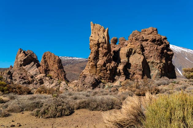 Creative Highlights World Volcanic rock formation in El Teide National Park Tenerife, TAMF05075