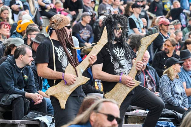 Visitors enjoy the Metalfest Open Air festival in Pilsen, Czech Republic, June 5, 2026. (CTKxPhoto MiroslavxChaloupka) CTKPhotoP2026060507886  CTKPhotoP2026060507886