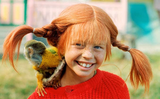Inger Nilsson, in character as Pippi Longstocking, circa (1969) Hollywood CA USA  34973357THA