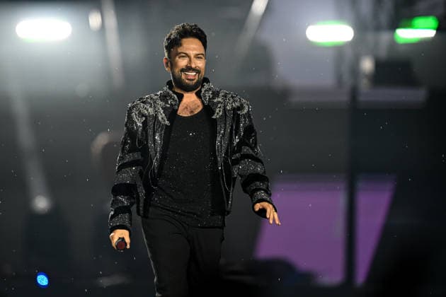 Famous Turkish singer Tarkan performs in Ankara ANKARA, TURKIYE - JUNE 5: Famous Turkish singer Tarkan performs at his concert at Baskent Millet Bahcesi on June 5, 2026, in Ankara, Turkiye. Harun Ozalp Anadolu Ankara Turkey. Editorial use only. Please get in touch for any other usage.  Copyright: x2026xAnadoluxHarunxOzalpx