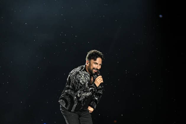Famous Turkish singer Tarkan performs in Ankara ANKARA, TURKIYE - JUNE 5: Famous Turkish singer Tarkan performs at his concert at Baskent Millet Bahcesi on June 5, 2026, in Ankara, Turkiye. Harun Ozalp Anadolu Ankara Turkey. Editorial use only. Please get in touch for any other usage.  Copyright: x2026xAnadoluxHarunxOzalpx
