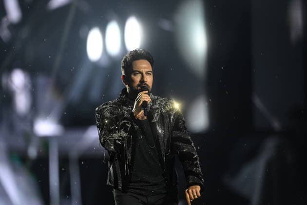 Famous Turkish singer Tarkan performs in Ankara ANKARA, TURKIYE - JUNE 5: Famous Turkish singer Tarkan performs at his concert at Baskent Millet Bahcesi on June 5, 2026, in Ankara, Turkiye. Harun Ozalp Anadolu Ankara Turkey. Editorial use only. Please get in touch for any other usage.  Copyright: x2026xAnadoluxHarunxOzalpx