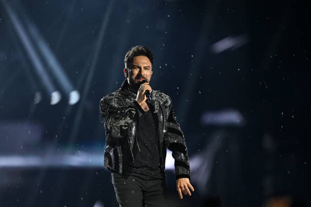 Famous Turkish singer Tarkan performs in Ankara ANKARA, TURKIYE - JUNE 5: Famous Turkish singer Tarkan performs at his concert at Baskent Millet Bahcesi on June 5, 2026, in Ankara, Turkiye. Harun Ozalp Anadolu Ankara Turkey. Editorial use only. Please get in touch for any other usage.  Copyright: x2026xAnadoluxHarunxOzalpx