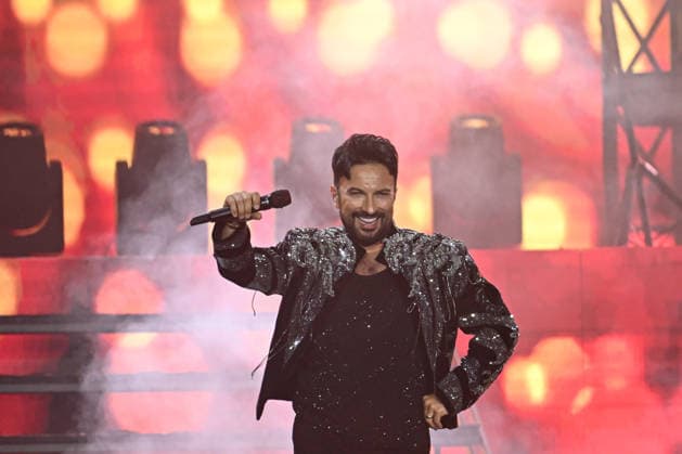 Famous Turkish singer Tarkan performs in Ankara ANKARA, TURKIYE - JUNE 5: Famous Turkish singer Tarkan performs at his concert at Baskent Millet Bahcesi on June 5, 2026, in Ankara, Turkiye. Harun Ozalp Anadolu Ankara Turkey. Editorial use only. Please get in touch for any other usage.  Copyright: x2026xAnadoluxHarunxOzalpx