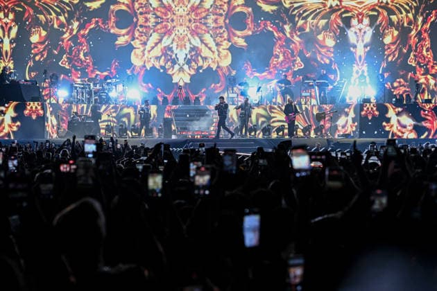 Famous Turkish singer Tarkan performs in Ankara ANKARA, TURKIYE - JUNE 5: Famous Turkish singer Tarkan performs at his concert at Baskent Millet Bahcesi on June 5, 2026, in Ankara, Turkiye. Harun Ozalp Anadolu Ankara Turkey. Editorial use only. Please get in touch for any other usage.  Copyright: x2026xAnadoluxHarunxOzalpx