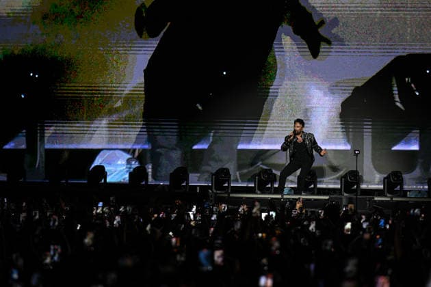 Famous Turkish singer Tarkan performs in Ankara ANKARA, TURKIYE - JUNE 5: Famous Turkish singer Tarkan performs at his concert at Baskent Millet Bahcesi on June 5, 2026, in Ankara, Turkiye. Harun Ozalp Anadolu Ankara Turkey. Editorial use only. Please get in touch for any other usage.  Copyright: x2026xAnadoluxHarunxOzalpx