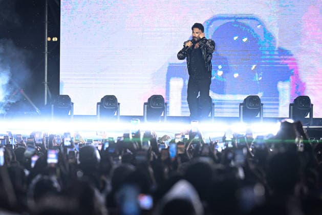 Famous Turkish singer Tarkan performs in Ankara ANKARA, TURKIYE - JUNE 5: Famous Turkish singer Tarkan performs at his concert at Baskent Millet Bahcesi on June 5, 2026, in Ankara, Turkiye. Harun Ozalp Anadolu Ankara Turkey. Editorial use only. Please get in touch for any other usage.  Copyright: x2026xAnadoluxHarunxOzalpx