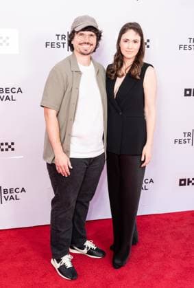 June 5, 2026, New York, New York, USA: Michael Gallaher and Jana Gallagher attend premiere of The Leader during Tribeca Film Festival at SVA Theatre in New York, NY on June 5, 2026. New York USA - ZUMAr339 20260605_znp_r339_057 Copyright: xLevxRadinx