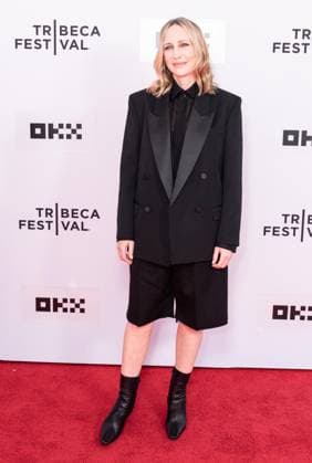 June 5, 2026, New York, New York, USA: Vera Farmiga wearing dress by Yves Saint Laurent attends premiere of The Leader during Tribeca Film Festival at SVA Theatre in New York, NY on June 5, 2026. New York USA - ZUMAr339 20260605_znp_r339_073 Copyright: xLevxRadinx