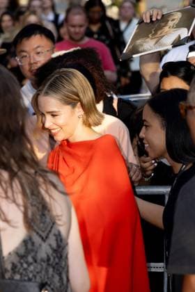 Emilia Clarke at arrivals for NEXT LIFE Premiere at the 2026 Tribeca Festival, SVA (School for the Visual Arts) Theatre, New York, NY, June 05, 2026. Photo By: Ryan Billings Everett Collection NEXT LIFE Premiere at the 2026 Tribeca Festival PUBLICATIONXNOTxINxCANxCHNxFRAxITAxJPNxNORxPOLxRUSxESPxUKxUSA