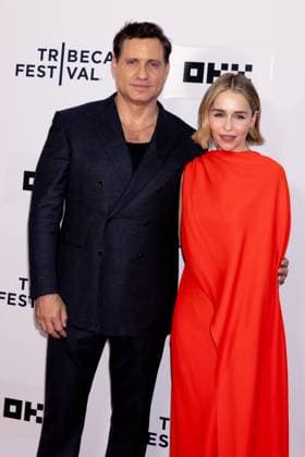 Edgar Ramirez, Emilia Clarke at arrivals for NEXT LIFE Premiere at the 2026 Tribeca Festival, SVA (School for the Visual Arts) Theatre, New York, NY, June 05, 2026. Photo By: Ryan Billings Everett Collection NEXT LIFE Premiere at the 2026 Tribeca Festival PUBLICATIONXNOTxINxCANxCHNxFRAxITAxJPNxNORxPOLxRUSxESPxUKxUSA