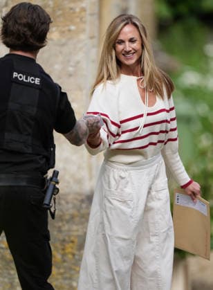 Preparations for the Peter Phillips and Harriet Sperling Wedding Harriet Sperling attends the rehearsal of her Wedding to Peter Phillips, at All Saints Church, Kemble, Gloucestershire, UK, on the 5th June 2026. Picture by James Whatling Kelvin Bruce Kemble All Saints Church Gloucestershire United Kingdom  WHA-0824