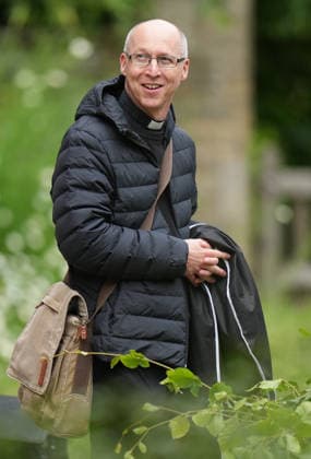 Preparations for the Peter Phillips and Harriet Sperling Wedding Reverend Steve Bullock attends the rehearsal of the Wedding of Harriet Sperling to Peter Phillips, at All Saints Church, Kemble, Gloucestershire, UK, on the 5th June 2026. Picture by James Whatling Kelvin Bruce Kemble All Saints Church Gloucestershire United Kingdom  WHA-0824