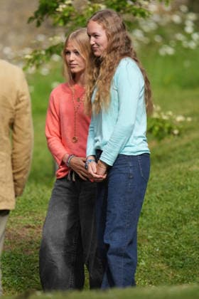 Preparations for the Peter Phillips and Harriet Sperling Wedding Isla Phillips and Savannah Phillips attend the rehearsal of the Wedding of Harriet Sperling to Peter Phillips, at All Saints Church, Kemble, Gloucestershire, UK, on the 5th June 2026. Picture by James Whatling Kelvin Bruce Kemble All Saints Church Gloucestershire United Kingdom  WHA-0824