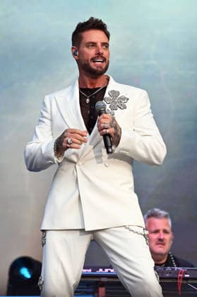 Boyzone performing at Emirates Stadium LONDON, ENGLAND - JUNE 05: Keith Duffy of ˜Boyzone™ performing at Emirates Stadium on June 05, 2026 in London, England CAP MAR MAR Great Britain UK Copyright: xMartinxHarris CapitalxPicturesx