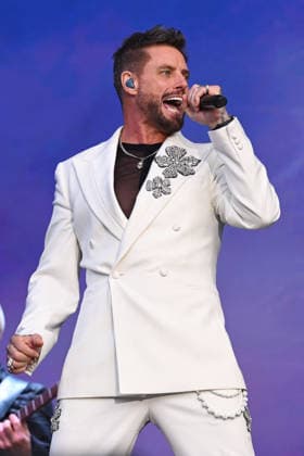 Boyzone performing at Emirates Stadium LONDON, ENGLAND - JUNE 05: Keith Duffy of ˜Boyzone™ performing at Emirates Stadium on June 05, 2026 in London, England CAP MAR MAR Great Britain UK Copyright: xMartinxHarris CapitalxPicturesx