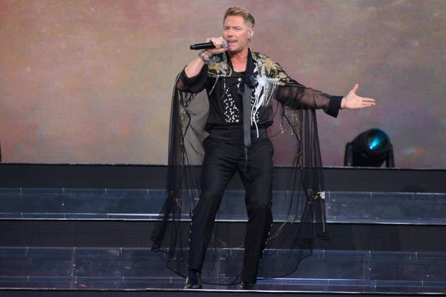 Boyzone Perform at Emirates Stadium, London UK - 5 June 2026 Ronan Keating of Irish pop band Boyzone performs the first of two final concerts at Emirates Stadium, London, England, UK on Friday 5 June, 2026., Credit:Justin Ng Avalon UK, England, London, Emirates Stadium  Copyright: xJustinxNgx xAvalonx 1108094281