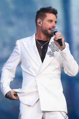 Boyzone Perform at Emirates Stadium, London UK - 5 June 2026 Keith Duffy of Irish pop band Boyzone performs the first of two final concerts at Emirates Stadium, London, England, UK on Friday 5 June, 2026., Credit:Justin Ng Avalon UK, England, London, Emirates Stadium  Copyright: xJustinxNgx xAvalonx 1108094403
