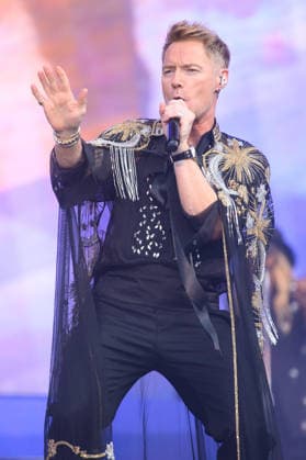 Boyzone Perform at Emirates Stadium, London UK - 5 June 2026 Ronan Keating of Irish pop band Boyzone performs the first of two final concerts at Emirates Stadium, London, England, UK on Friday 5 June, 2026., Credit:Justin Ng Avalon UK, England, London, Emirates Stadium  Copyright: xJustinxNgx xAvalonx 1108094452