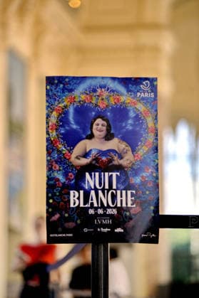 Nuit Blanche Preview At Petit Palais - Paris A press preview of the Nuit Blanche 2026 and presentation of a work takes place at the Petit Palais in Paris, France on June 5, 2026. Photo by Karim Ait Adjedjou ABACAPRESS.COM Paris France  Copyright: xAitxAdjedjouxKarim ABACAx