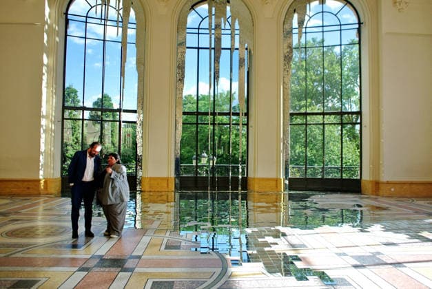 Florian Sitbon Barbara Butch At Nuit Blanche Preview - Paris Florian Sitbon, deputy mayor of Paris in charge of culture, and Barbara Butch, artistic director of the Nuit Blanche 2026, attend a press preview of the Nuit Blanche 2026 and presentation of a work at the Petit Palais in Paris, France on June 5, 2026. Photo by Karim Ait Adjedjou ABACAPRESS.COM Paris France  Copyright: xAitxAdjedjouxKarim ABACAx