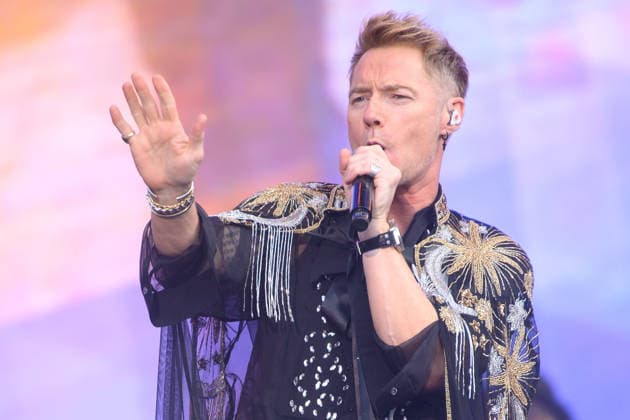 Boyzone Perform at Emirates Stadium, London UK - 5 June 2026 Ronan Keating of Irish pop band Boyzone performs the first of two final concerts at Emirates Stadium, London, England, UK on Friday 5 June, 2026., Credit:Justin Ng Avalon UK, England, London, Emirates Stadium  Copyright: xJustinxNgx xAvalonx 1108094459