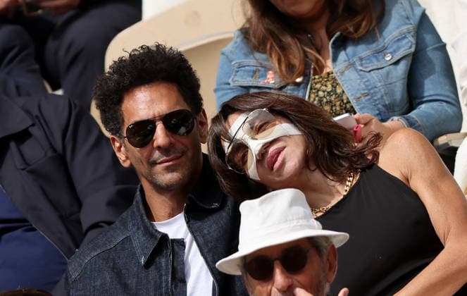 Tomer Sisley and his wife Sandra Sisley in the stands during the Day thirteen of the 2026 Roland Garros French Open on June 05, 2026 in Paris, France Jacovides Moreau Bestimage Celebs in the stands during the Day thirteen of the 2026 French Open on June 05, 2026 in Paris, France Paris France  Copyright: xJACOVIDES-MOREAUx xBESTIMAGExJACOVIDES-MOREAUx xBESTIMAGEx