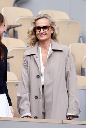 Caroline Roux in the stands during the Day thirteen of the 2026 Roland Garros French Open on June 05, 2026 in Paris, France Jacovides Moreau Bestimage Celebs in the stands during the Day thirteen of the 2026 French Open on June 05, 2026 in Paris, France Paris France  Copyright: xJACOVIDES-MOREAUx xBESTIMAGExJACOVIDES-MOREAUx xBESTIMAGEx