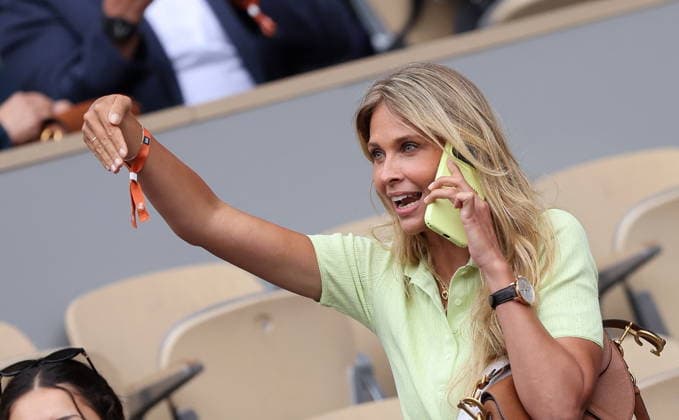 Ophélie Meunier in the stands during the Day thirteen of the 2026 Roland Garros French Open on June 05, 2026 in Paris, France Jacovides Moreau Bestimage Celebs in the stands during the Day thirteen of the 2026 French Open on June 05, 2026 in Paris, France Paris France  Copyright: xJACOVIDES-MOREAUx xBESTIMAGExJACOVIDES-MOREAUx xBESTIMAGEx