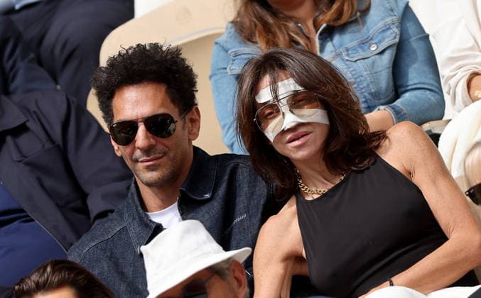 Tomer Sisley and his wife Sandra Sisley in the stands during the Day thirteen of the 2026 Roland Garros French Open on June 05, 2026 in Paris, France Jacovides Moreau Bestimage Celebs in the stands during the Day thirteen of the 2026 French Open on June 05, 2026 in Paris, France Paris France  Copyright: xJACOVIDES-MOREAUx xBESTIMAGExJACOVIDES-MOREAUx xBESTIMAGEx
